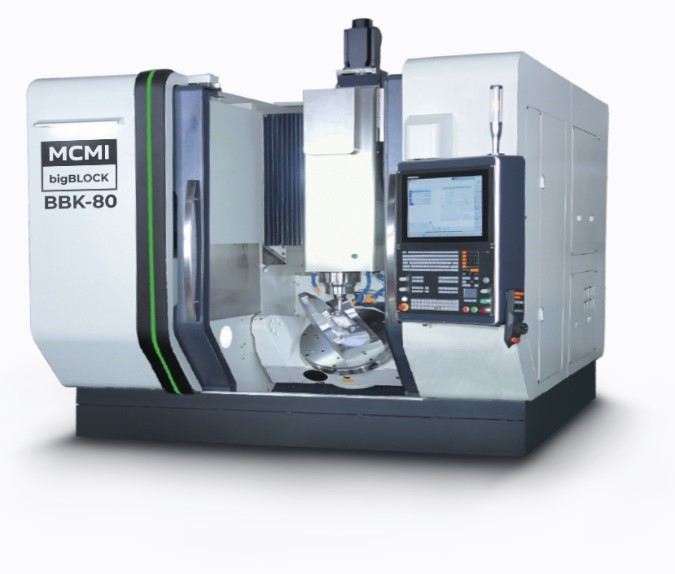 BBK-80 5-ти осевой вертикальный фрезерный обрабатывающий центр