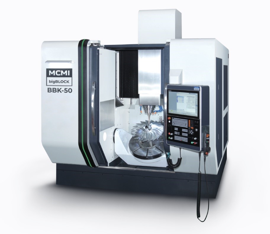 BBK-50 5-ти осевой вертикальный фрезерный обрабатывающий центр