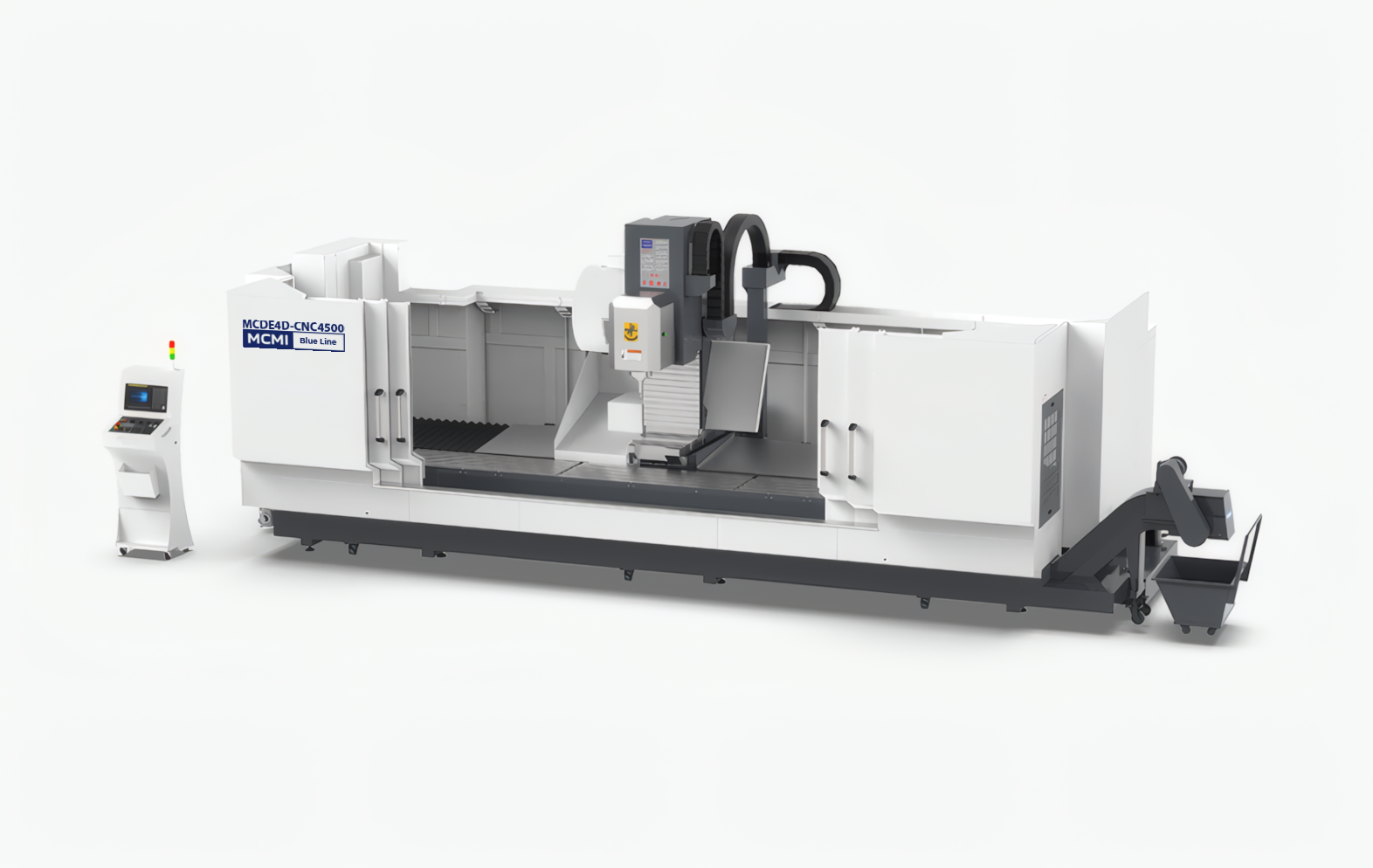 4-х осевой вертикальный фрезерный центр профильной обработки серии MCDE4D