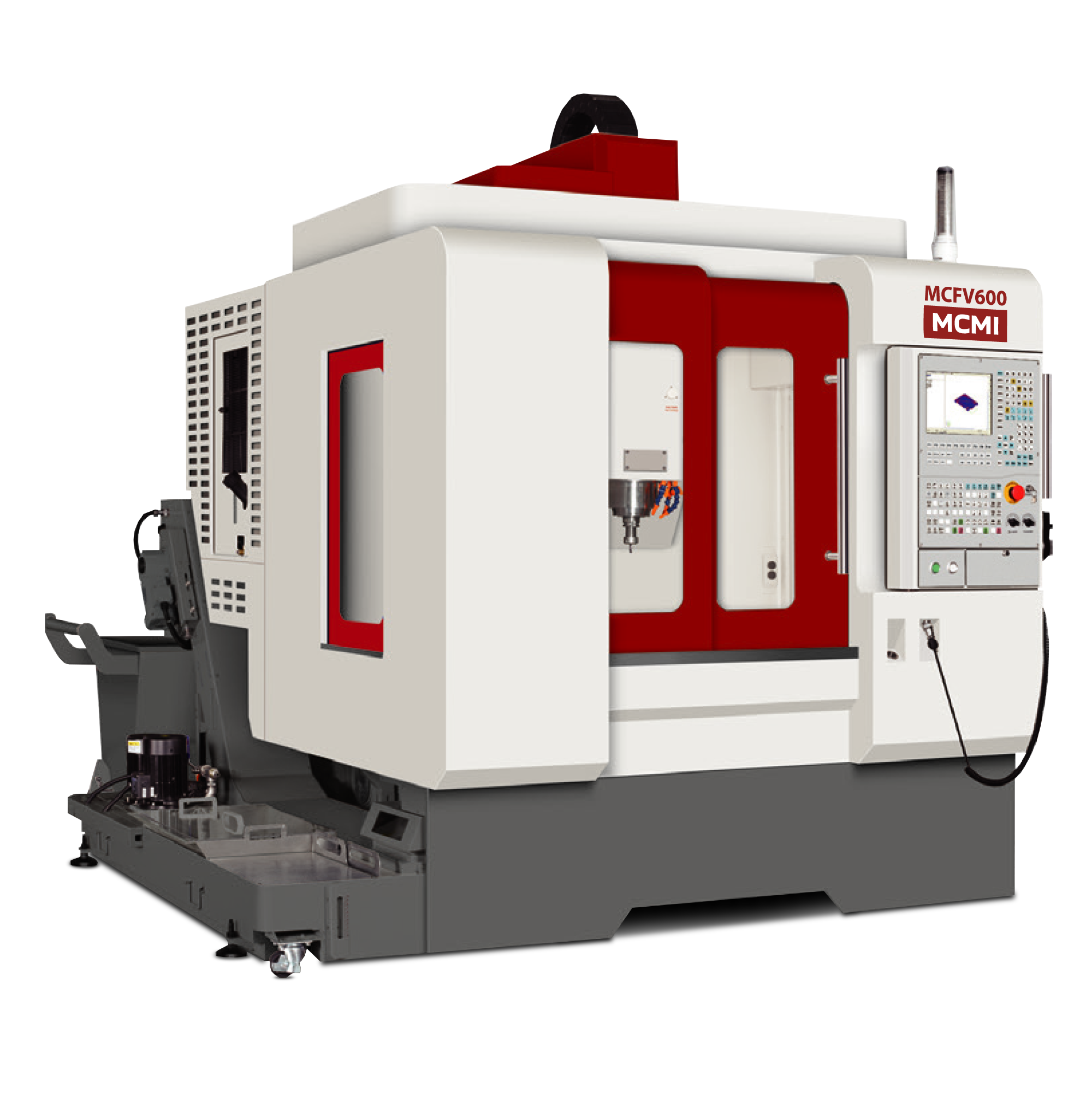 MCFV600 3-х осевой вертикальный фрезерный обрабатывающий центр