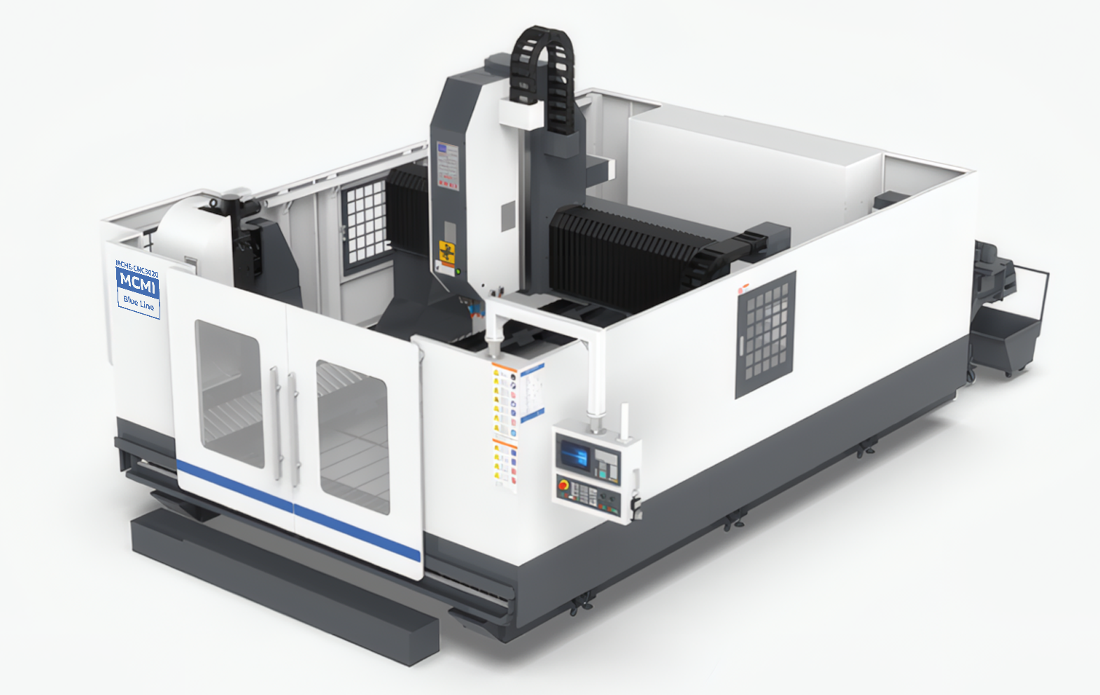 3-х осевые портальные фрезерные обрабатывающие центры серии MCHE