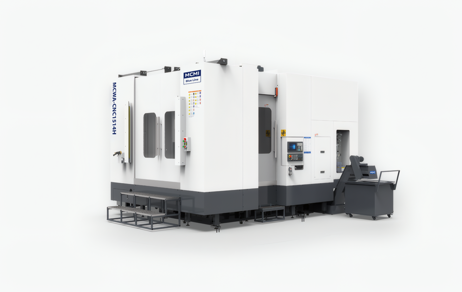 MCWA-CNC1514H 3-х осевой горизонтальный фрезерный обрабатывающий центр